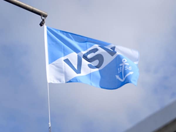 Vorschaubild des VSV-Films: Flagge mit VSV-Logo.
